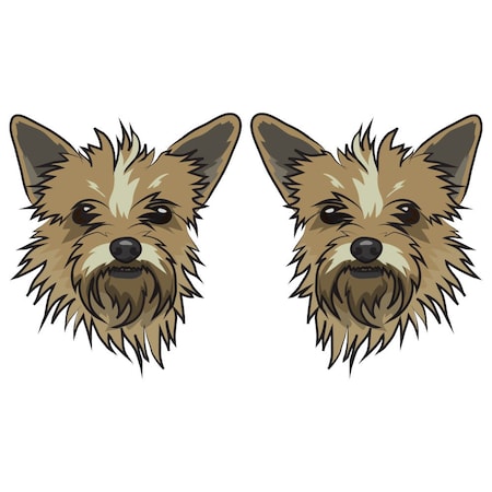 Signmission Chorkie Dog Decal, Dog Lover Decor Vinyl Sticker D-18-Chorkie